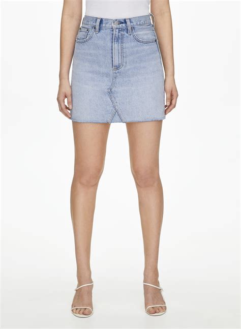 aritzia skirt|aritzia jean skirt.